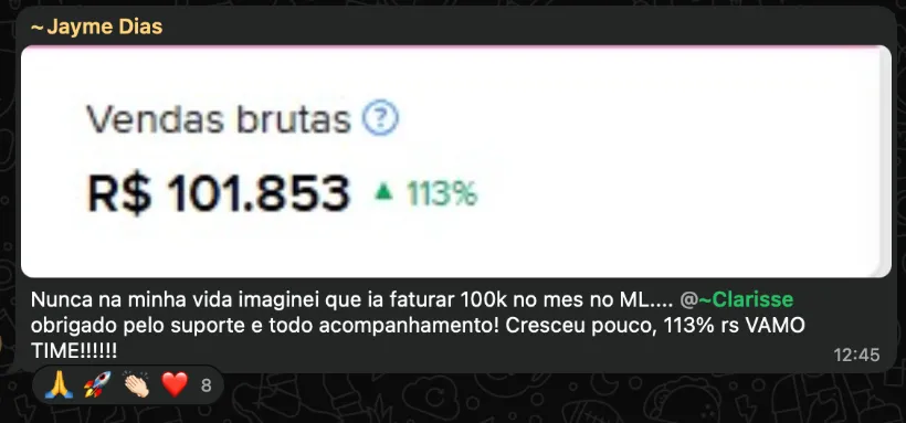 Print de resultado